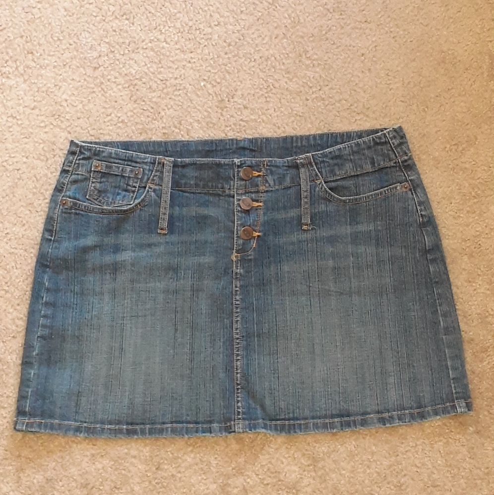 🧡 Bongo Jean skirt
